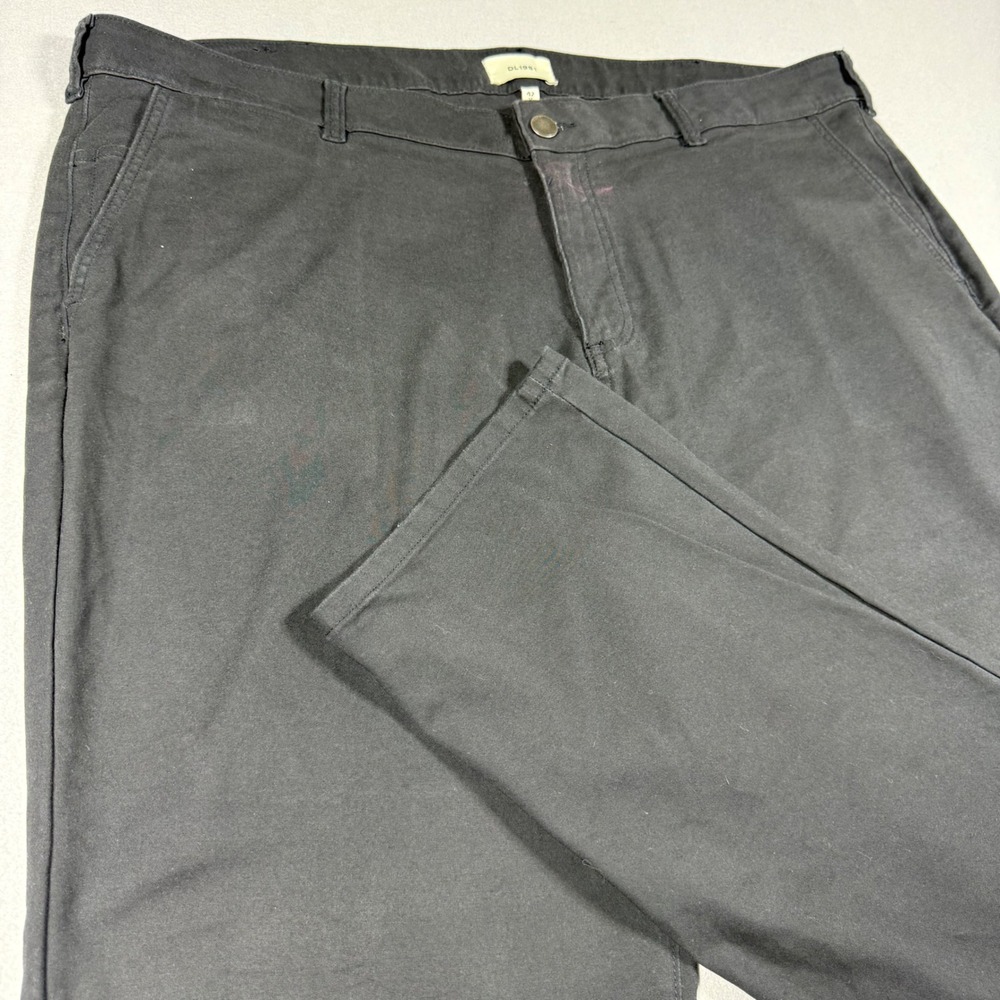 DL1961 Mens Chino Pants Black‎ Stretch Cotton Blend 42x32